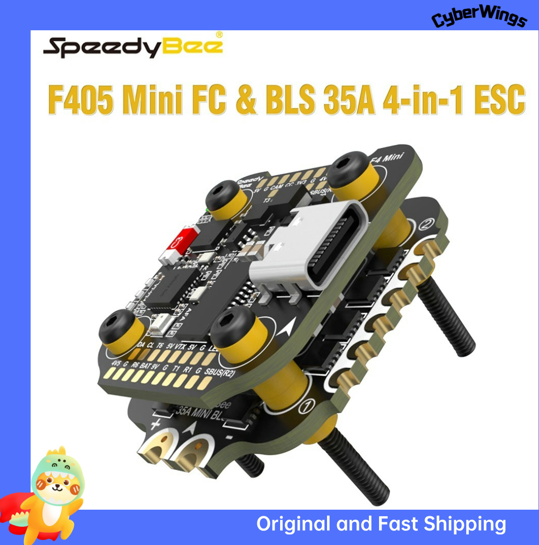 SpeedyBee F405 Mini Flight Con - огляд і ціна Speedybee F405 V4 Bls 55A Stack