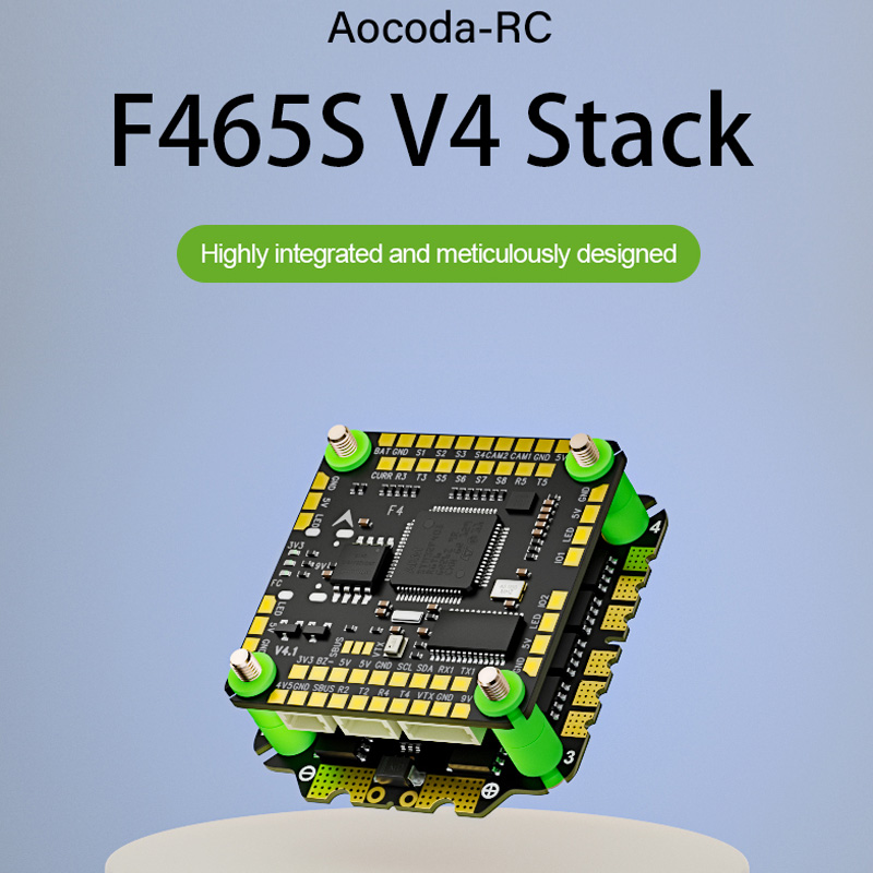 Aocoda-RC F465S V4 Stack F405  - огляд і ціна Speedybee F405 V4 Bls 55A Stack