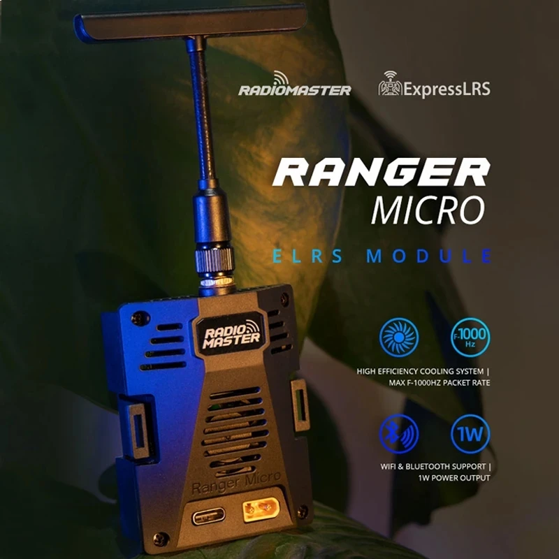 RadioMaster Ranger 2.4GHz ELRS - огляд і ціна Radiomaster Ranger 2.4Ghz Elrs Module